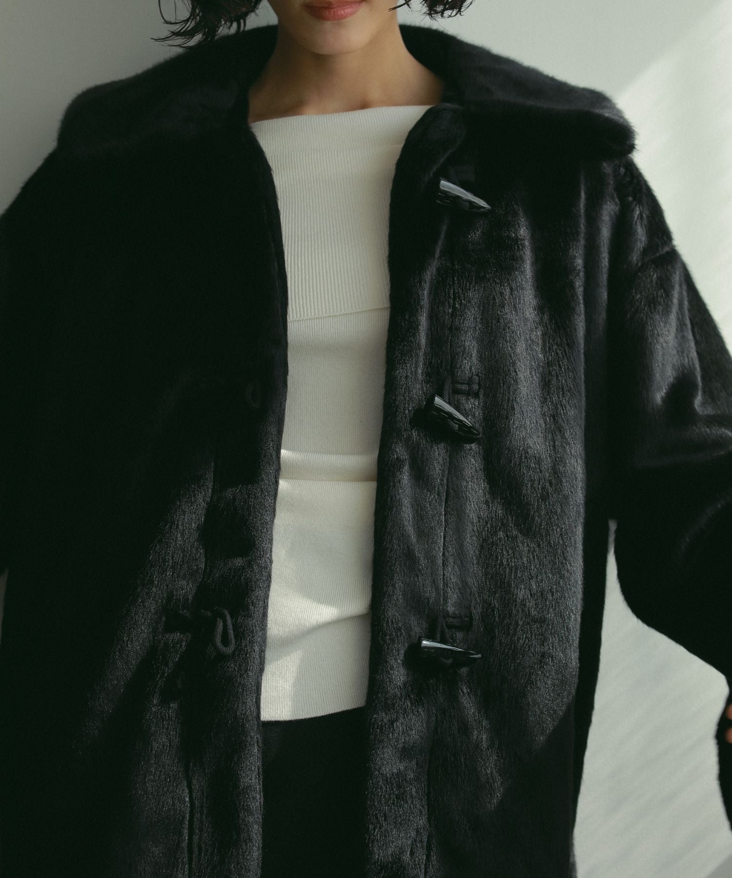 【ネネ】N.peal London ファーコート　ミンク　ラビット 楽天市場】フェイクファーコート 3xl 毛皮コート ファーコート