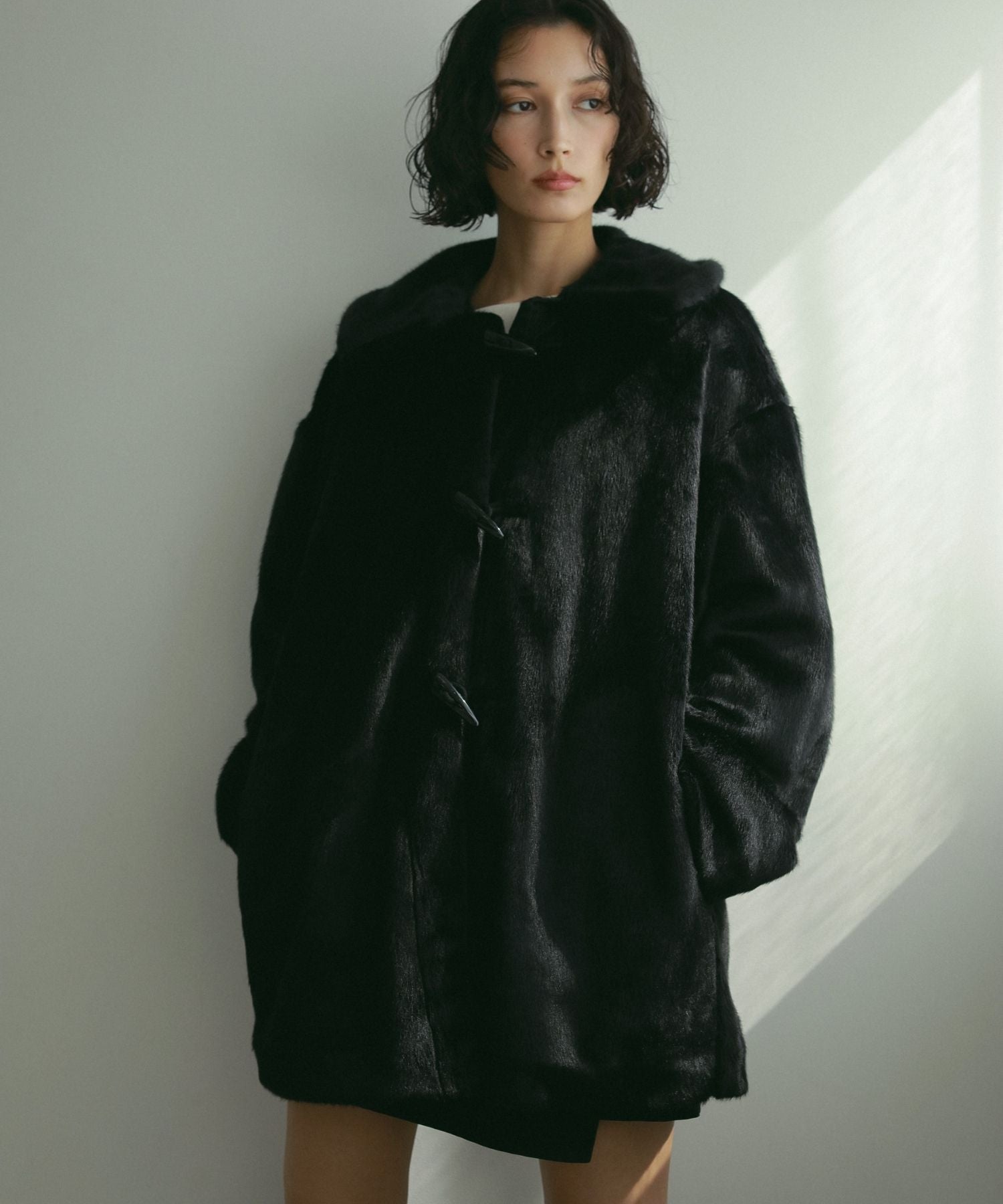 ファーダッフルコート – N WITH.