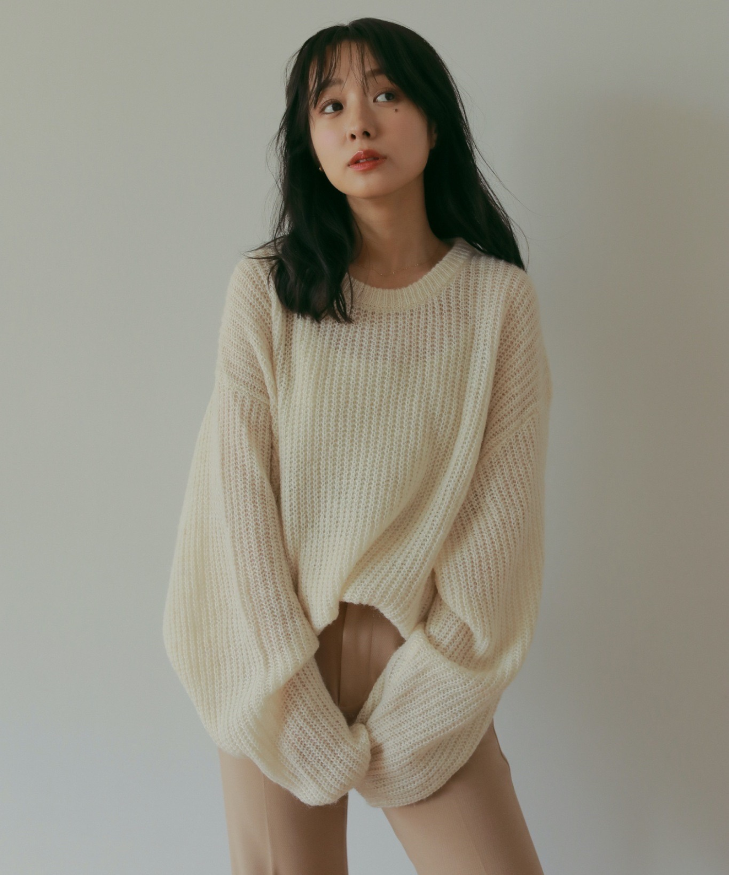 モヘアミックスニット – N WITH.
