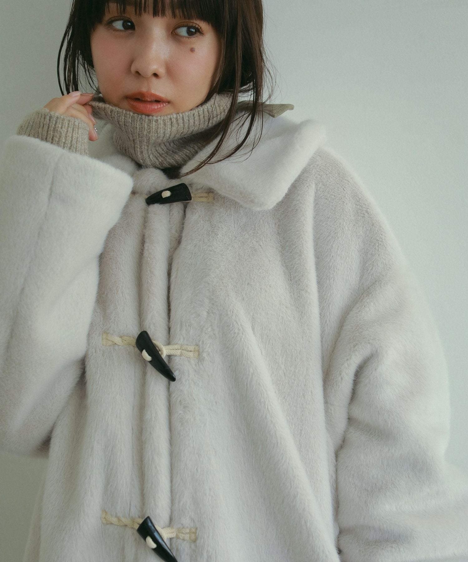 ファーダッフルコート – N WITH.