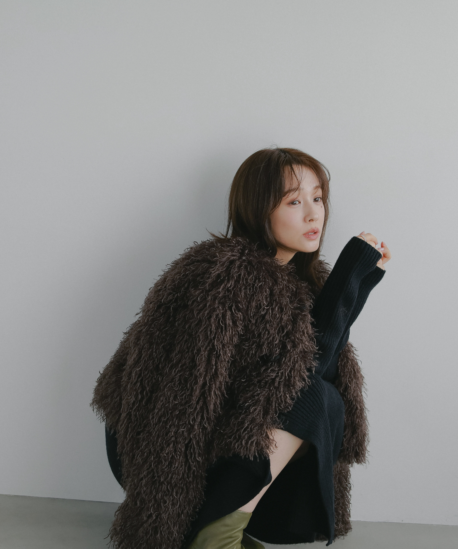 ファーダッフルコート – N WITH.