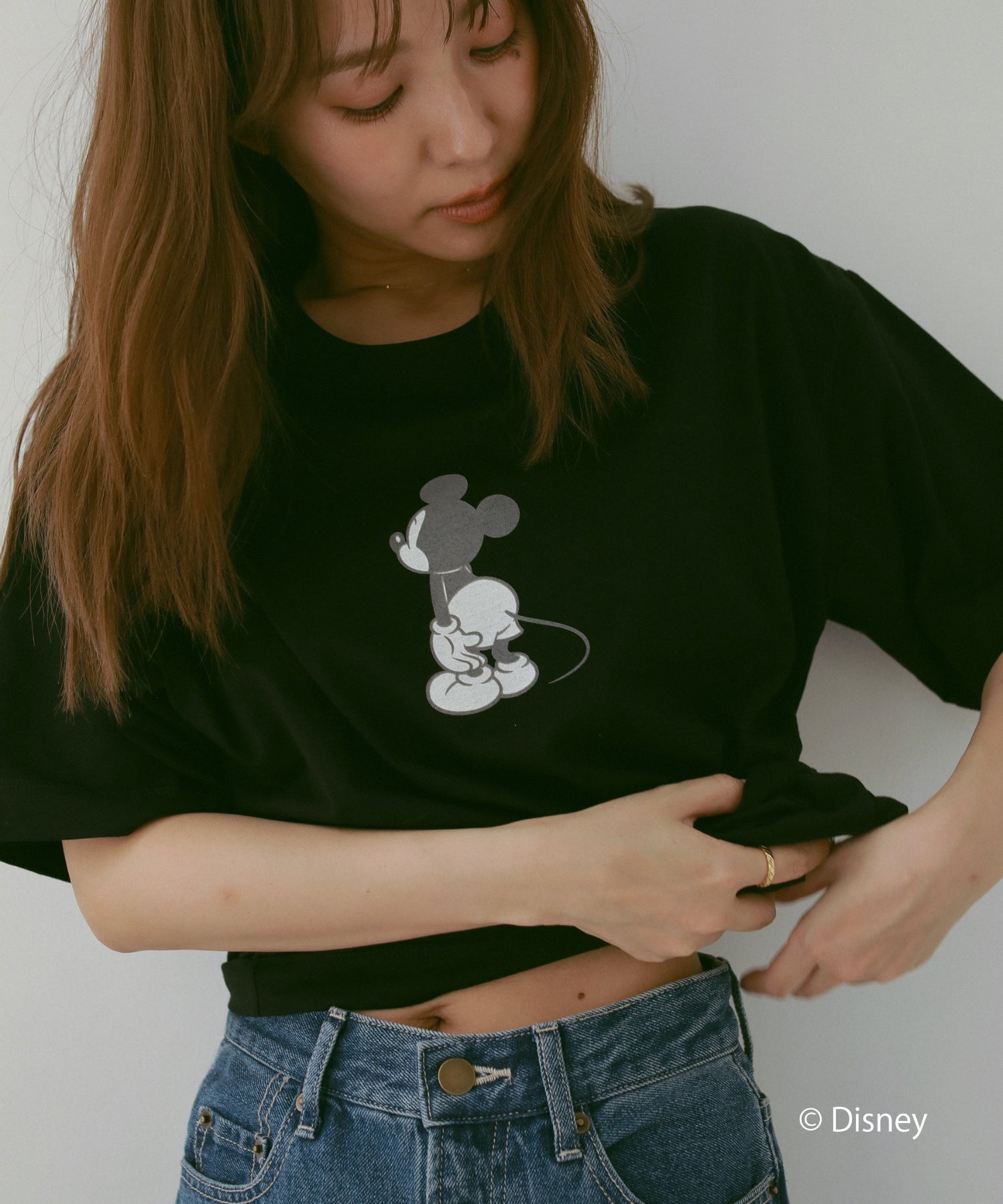 mickey TEE back – N WITH.