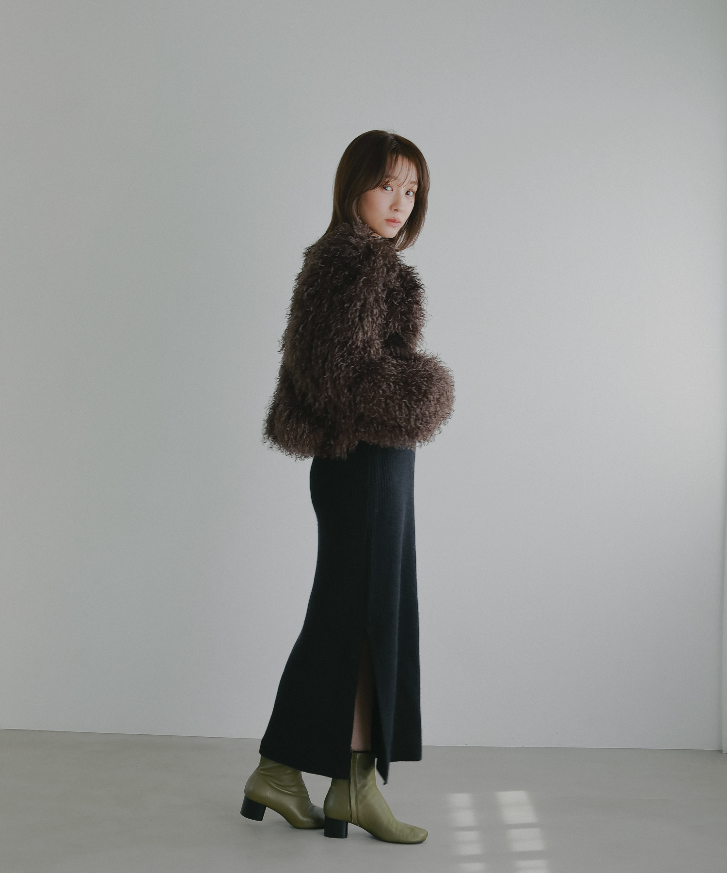 ファーダッフルコート – N WITH.