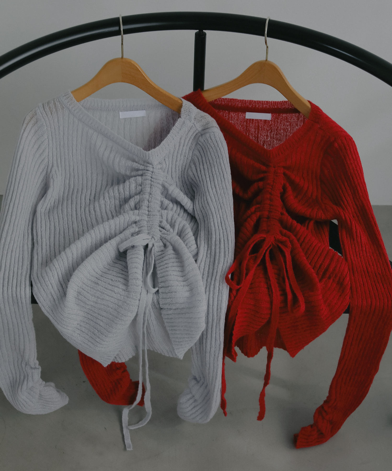 シャーリングニットトップス – N WITH.