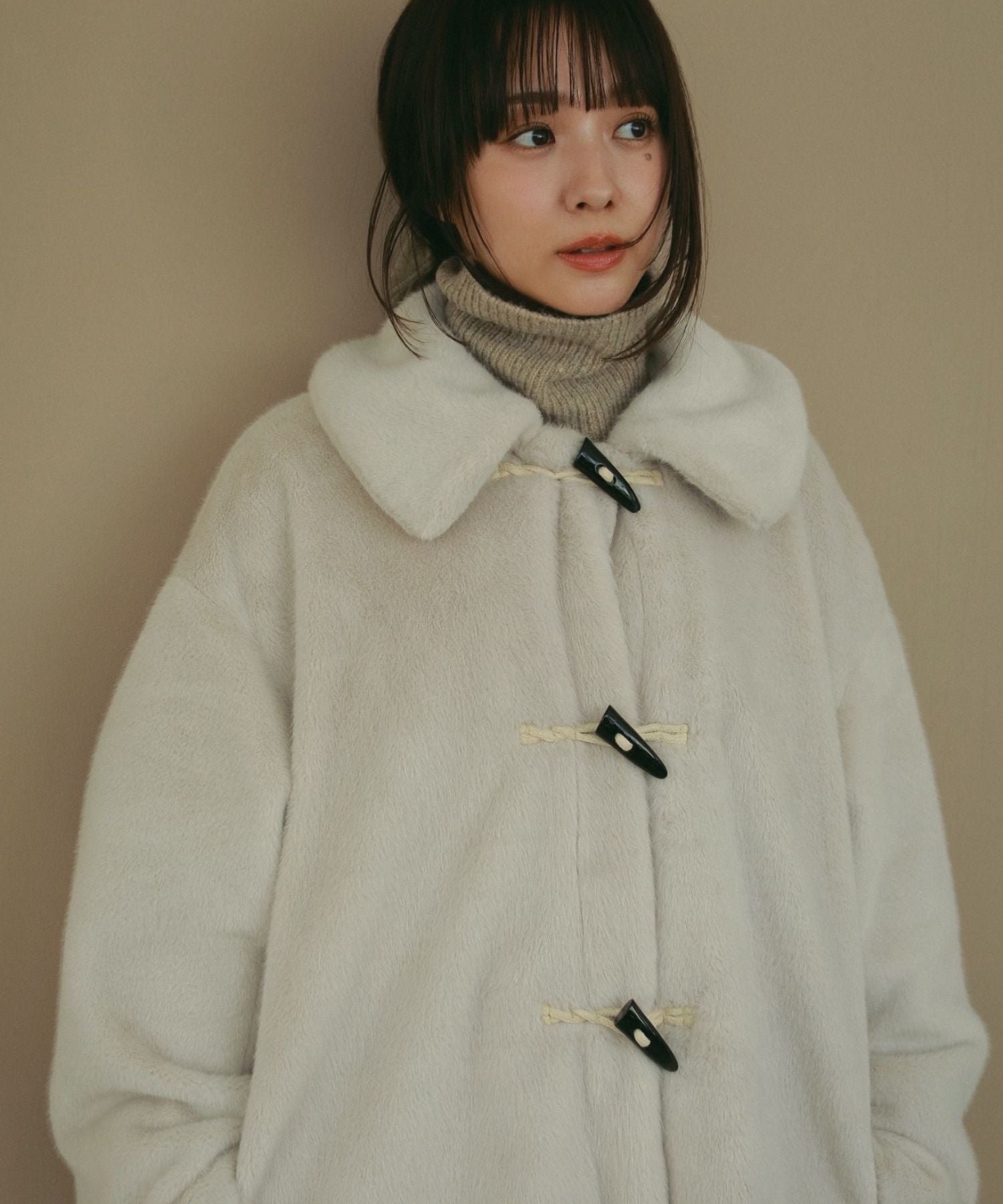 ファーダッフルコート – N WITH.