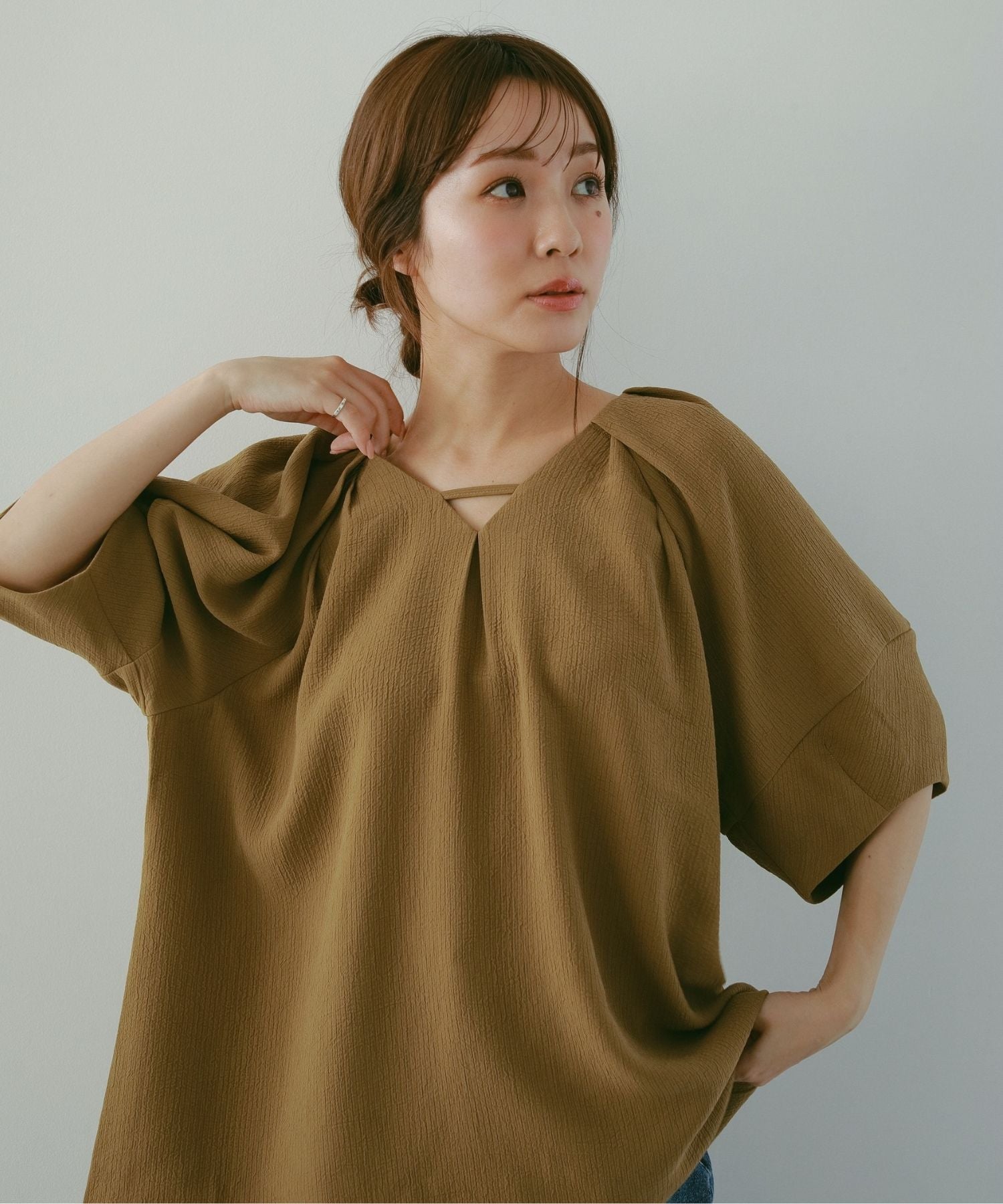 ランタンスリーブブラウス – N WITH.