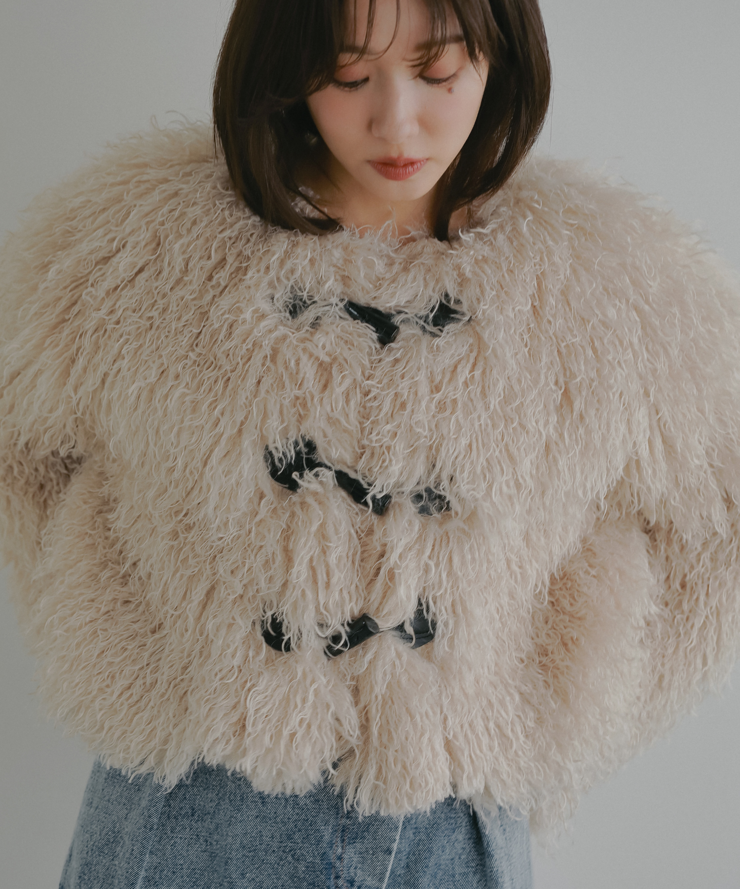 N WITH. エヌウィズ　ファーダッフルコート ファーダッフルコート – N WITH.