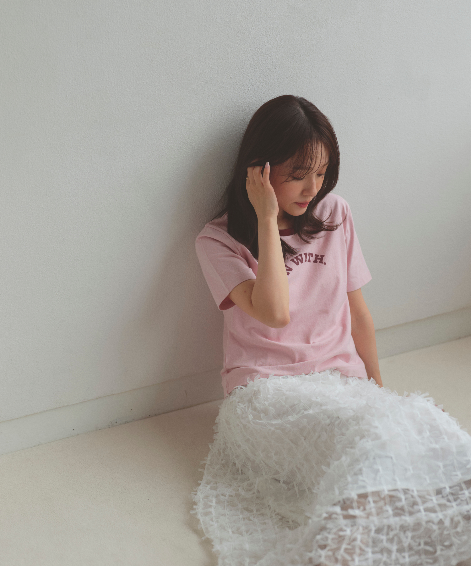 N WITH.ロゴリンガーTEE