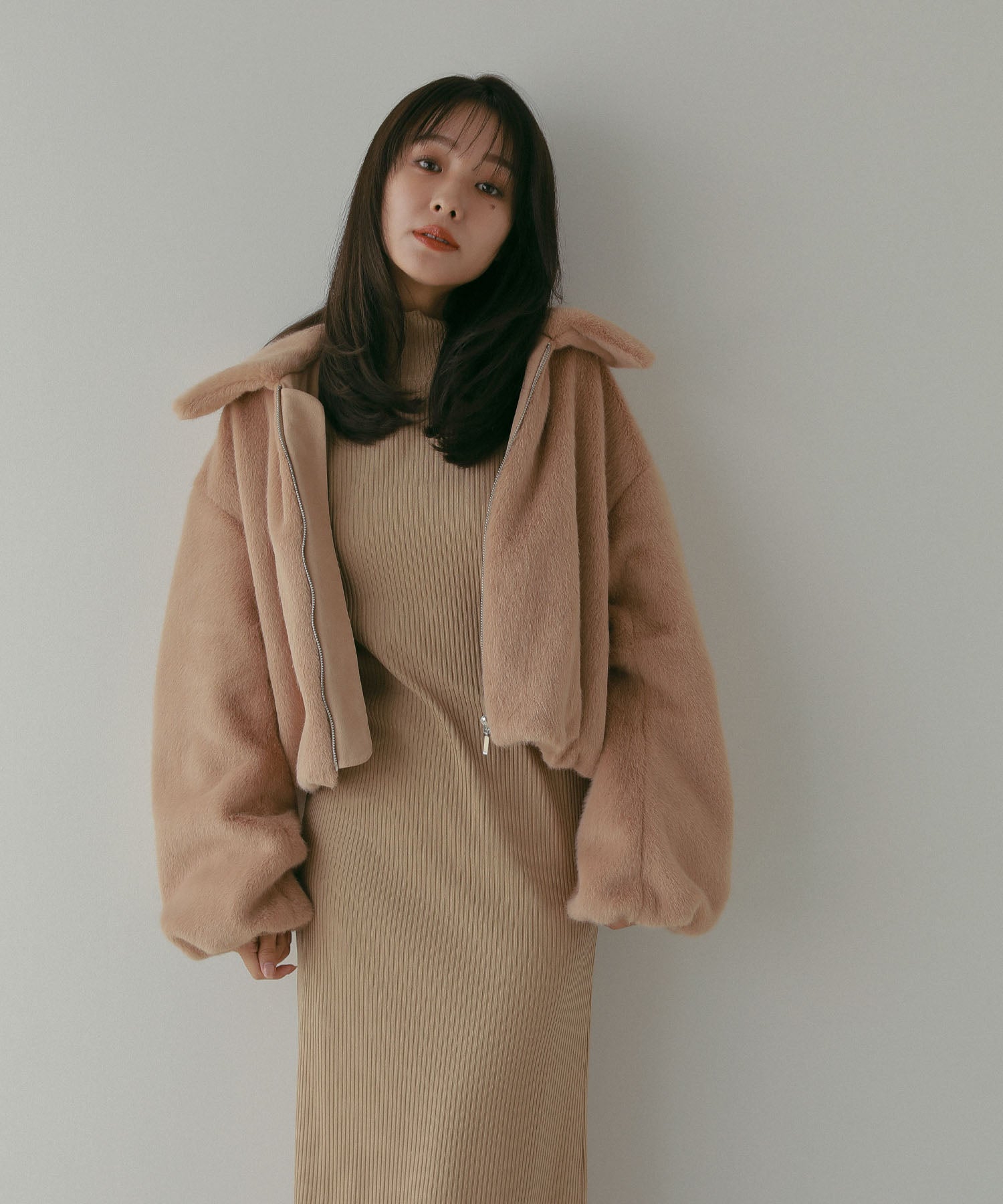 ハイネックリブワンピース – N WITH.