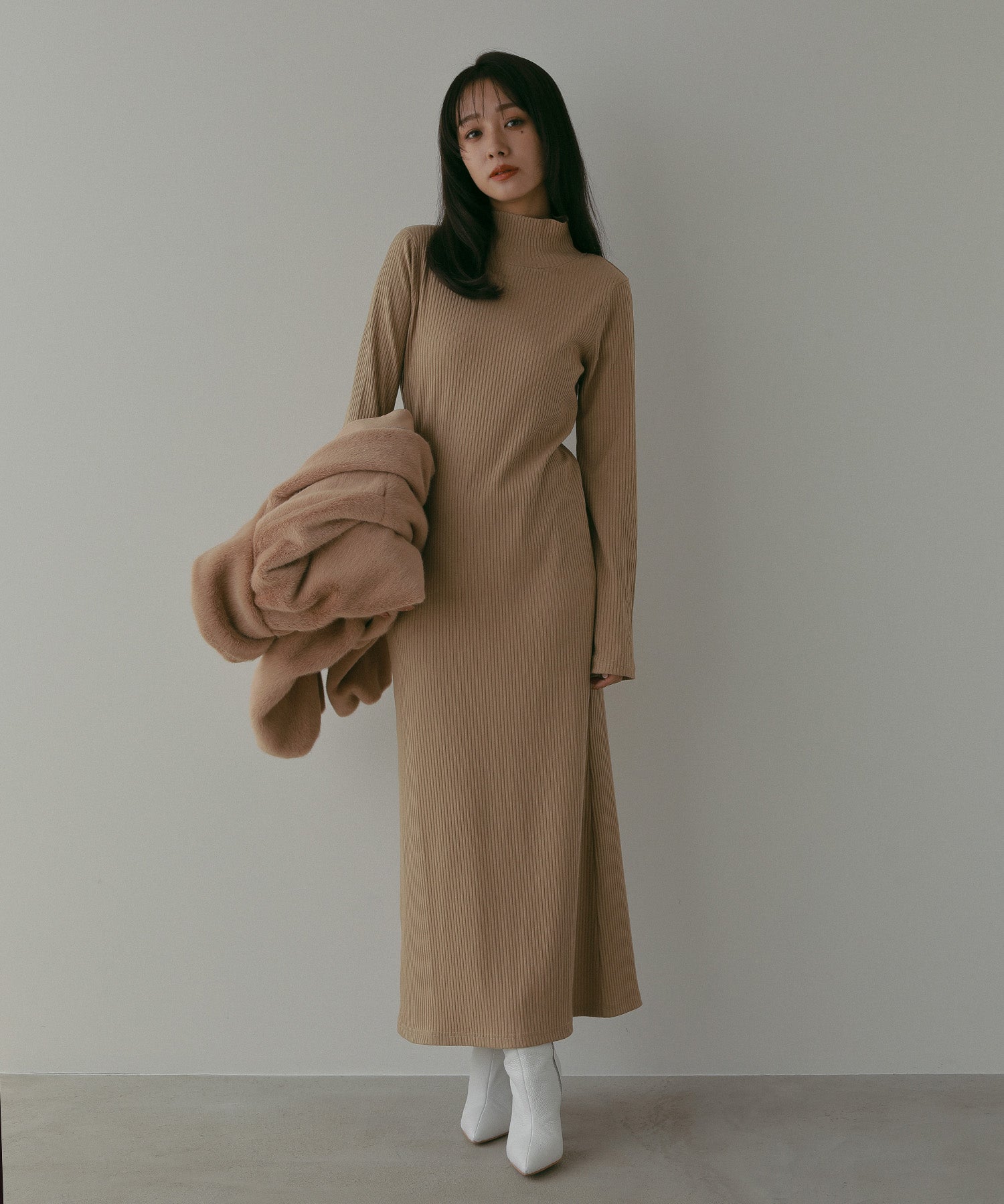 ハイネックリブワンピース – N WITH.