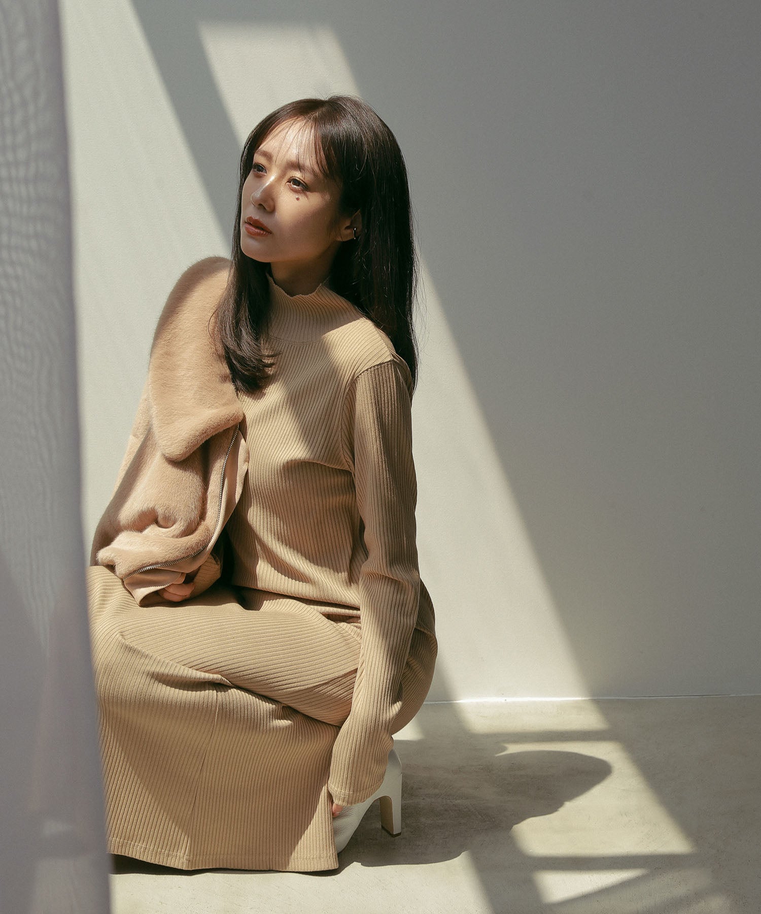 ハイネックリブワンピース – N WITH.