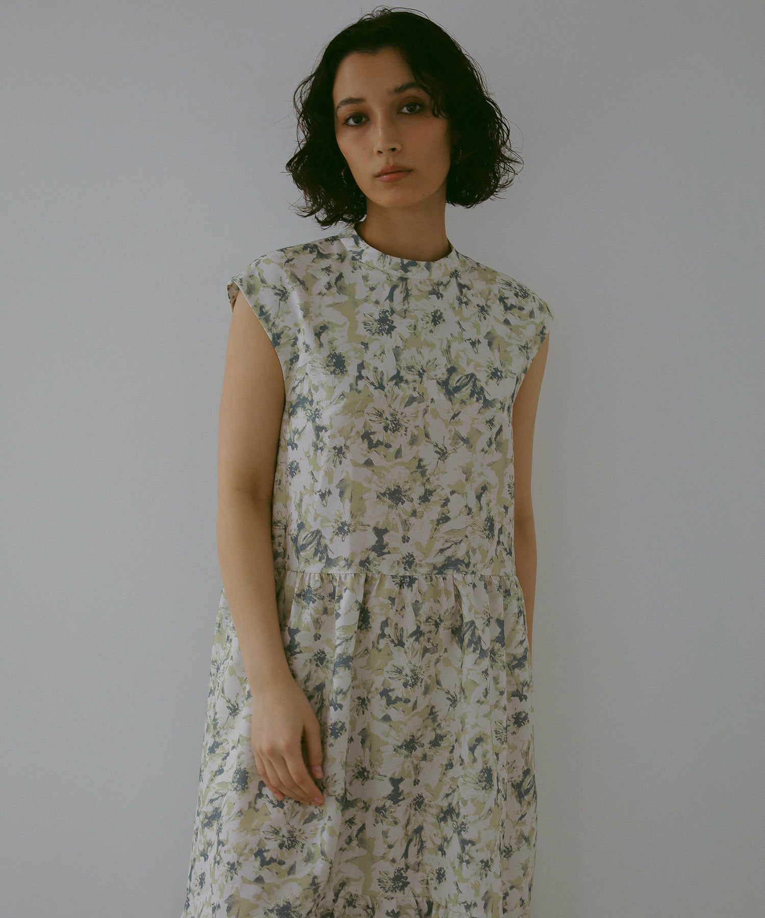 フラワープリントティアードワンピース – N WITH.