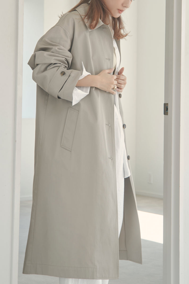 ロングステンカラーコート – N WITH.