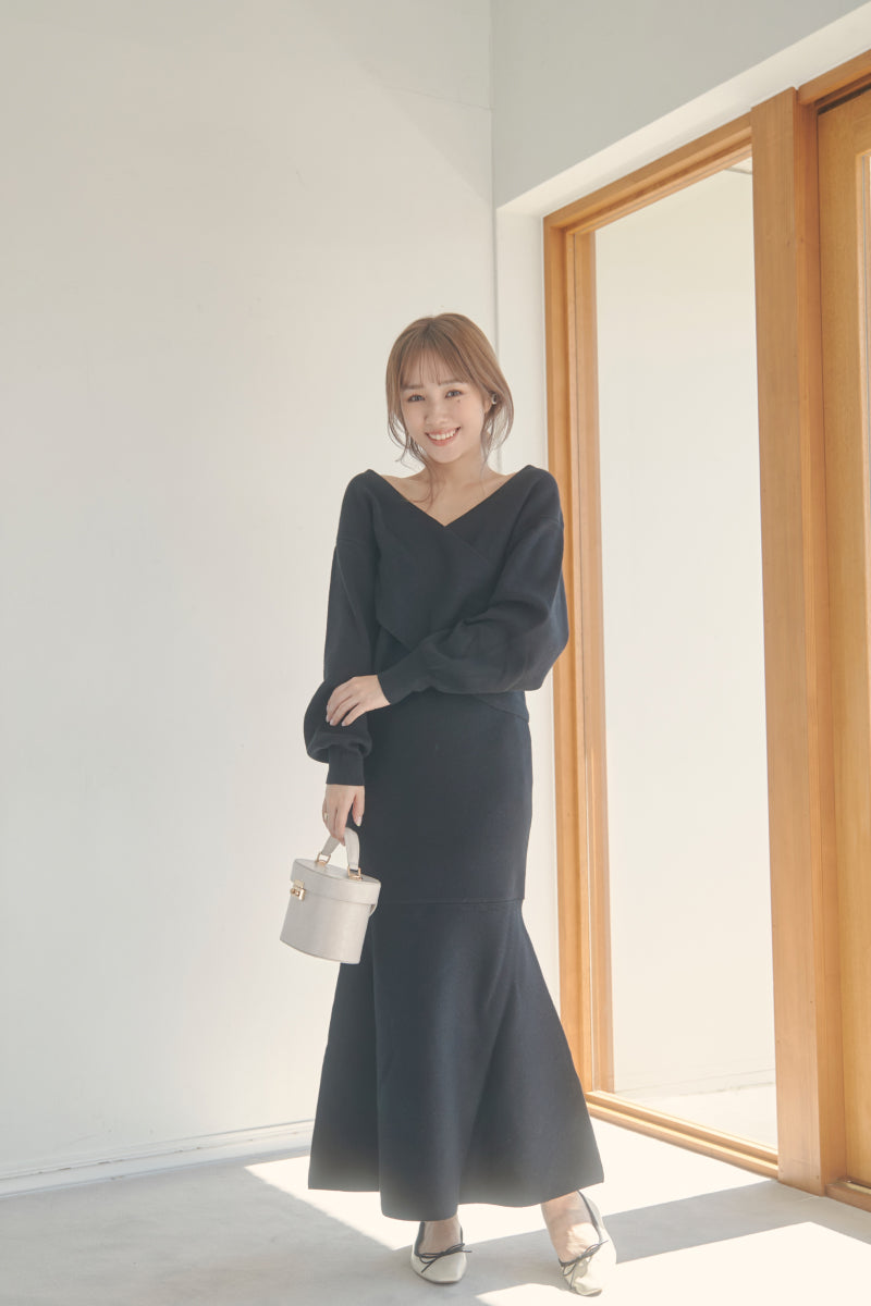 カシュクールニットセット – N WITH.