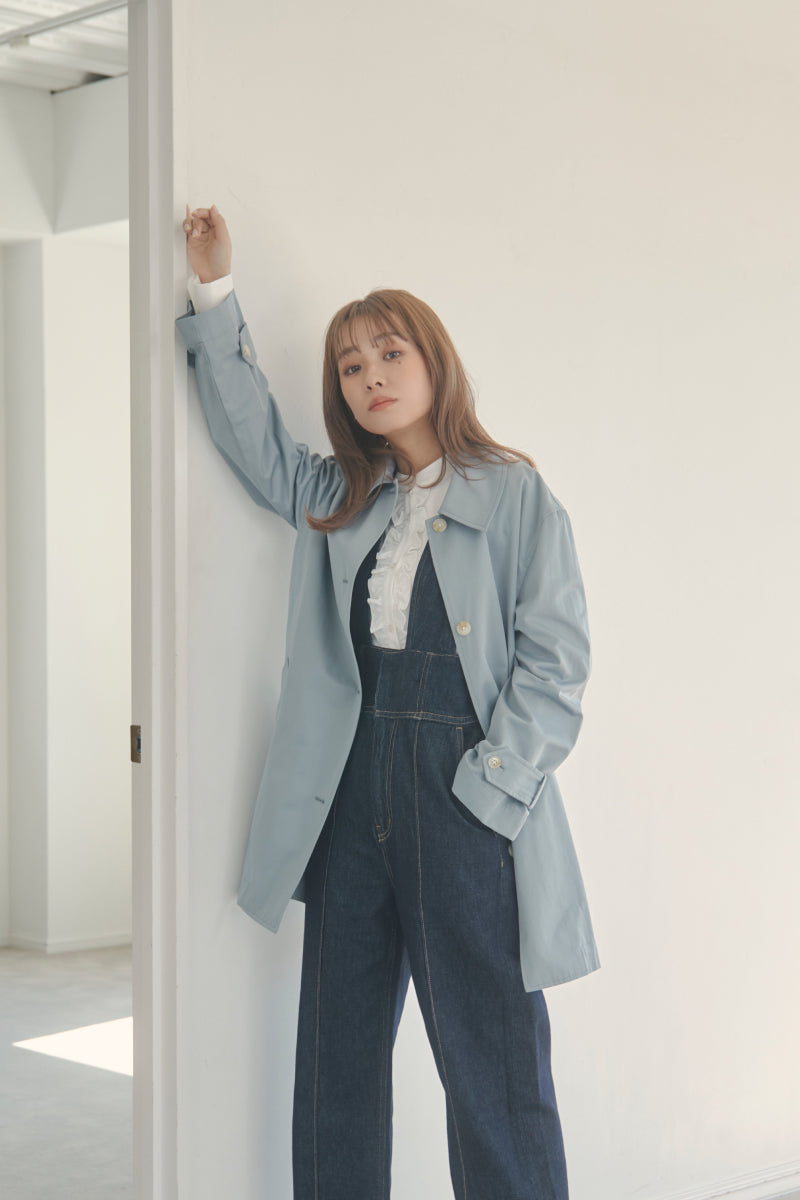 ショートステンカラーコート – N WITH.