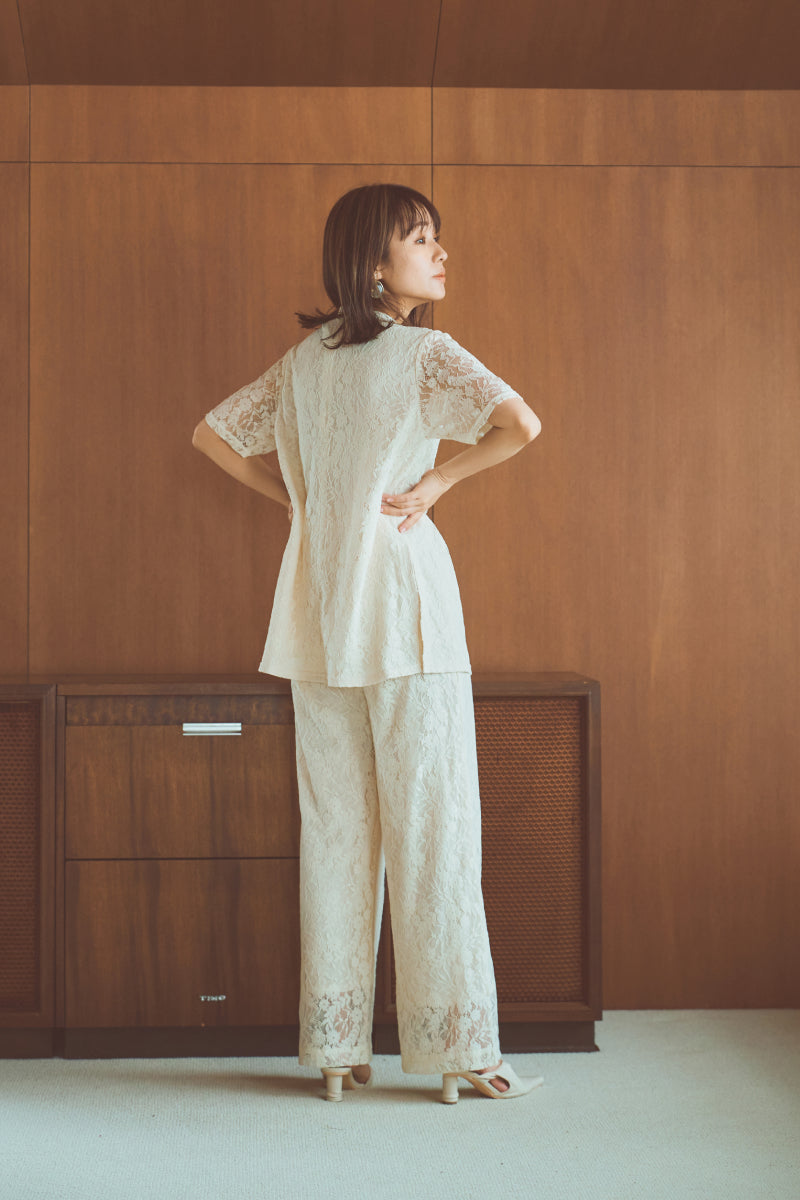 レースストレートパンツ – N WITH.