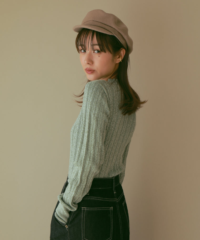 マークアンドロナ　セーター　ミックスヤーン マークアンドロナ セーター ミックスヤーン