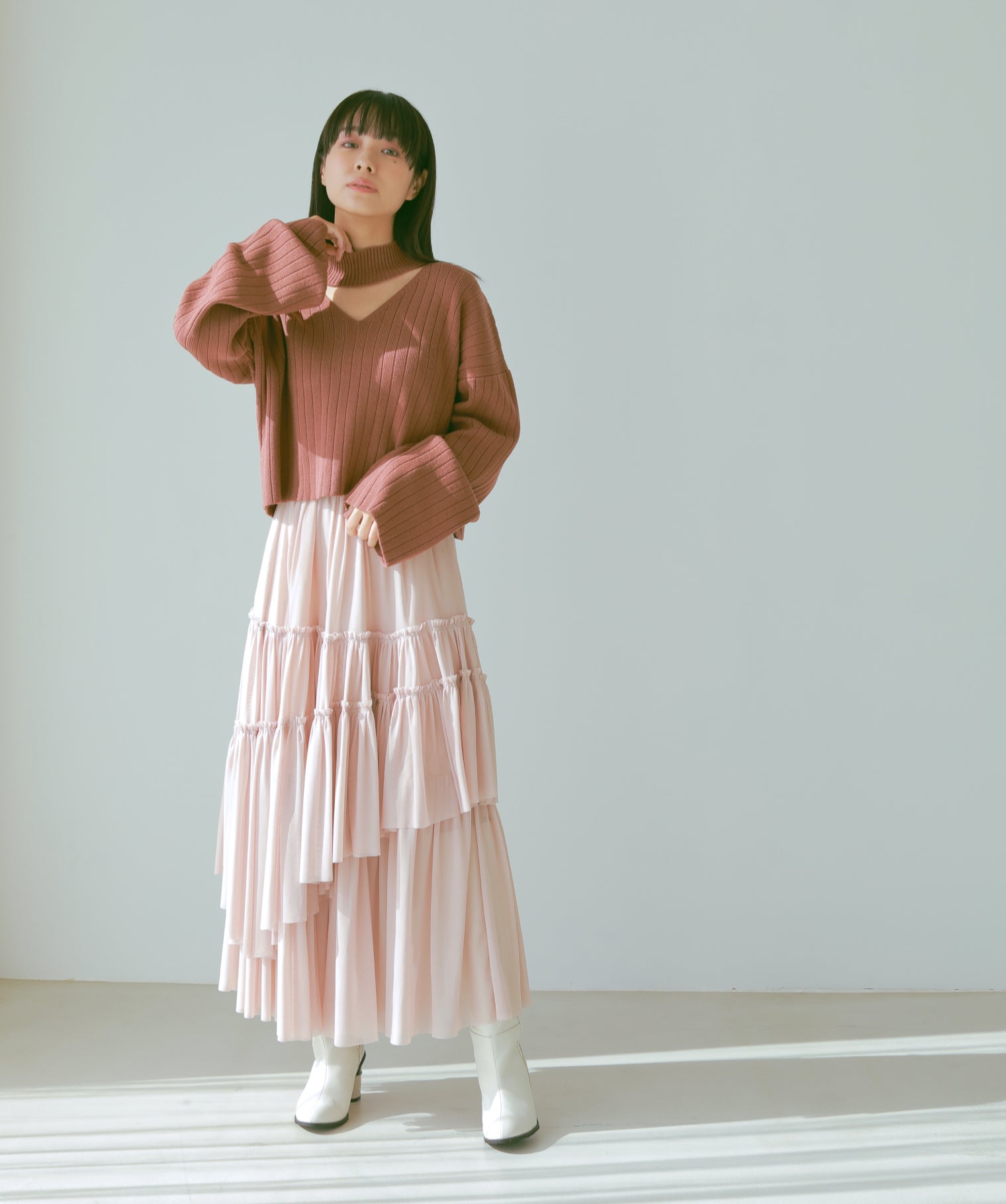 オープンネックニット – N WITH.